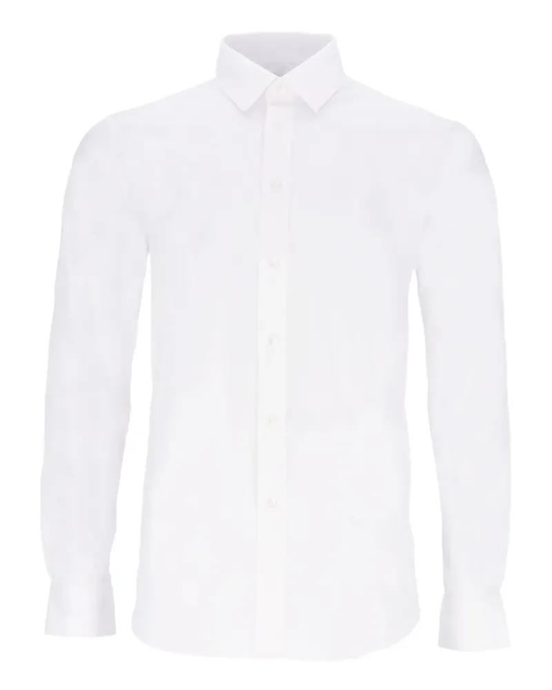Scotch&Soda Hemd aus Stretch - Weiß Weiß