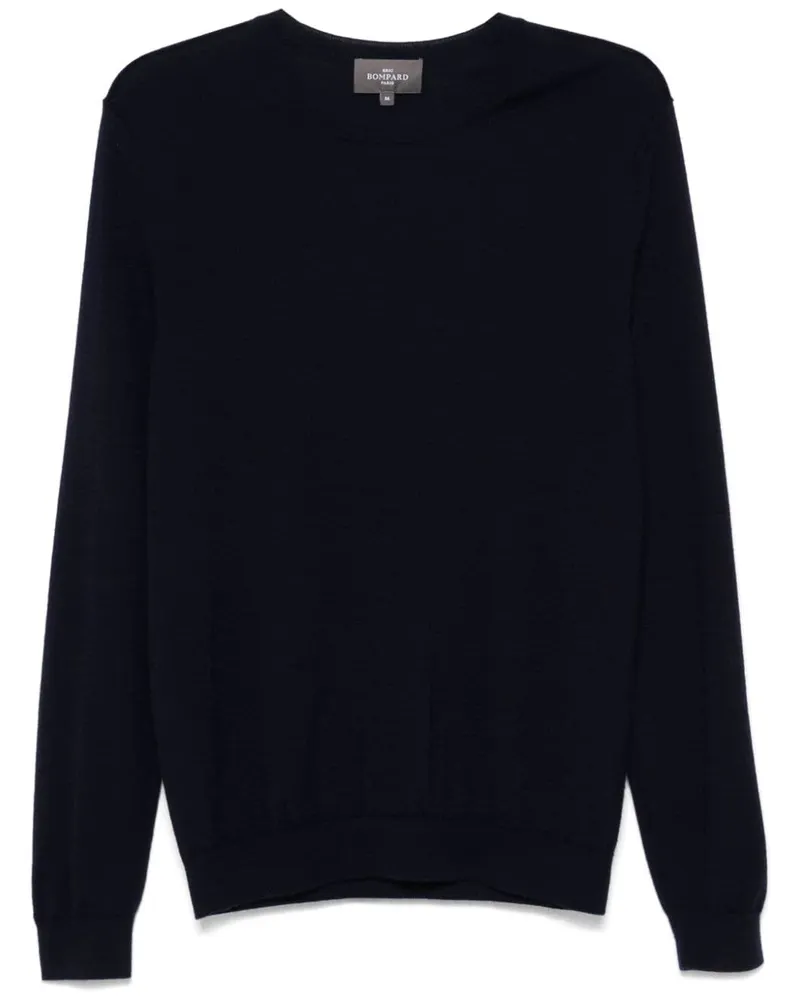 Eric Bompard Extrafine Pullover mit Rundhalsausschnitt - Blau Blau