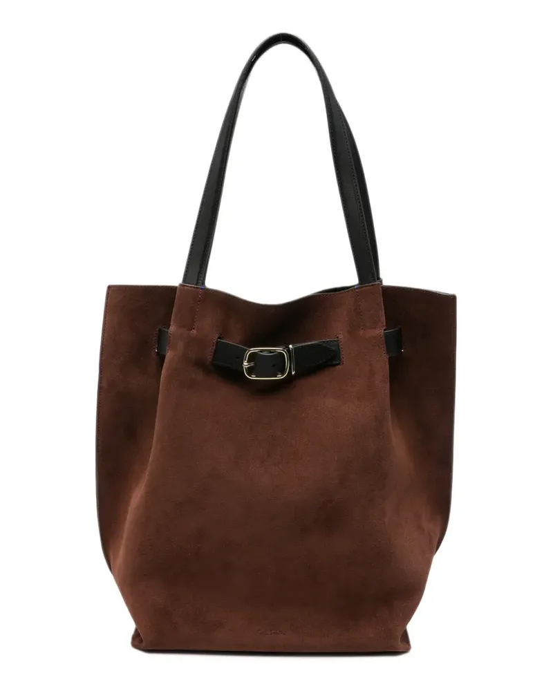 Paul Smith Tote Bag mit Schnallendetail - Braun Braun
