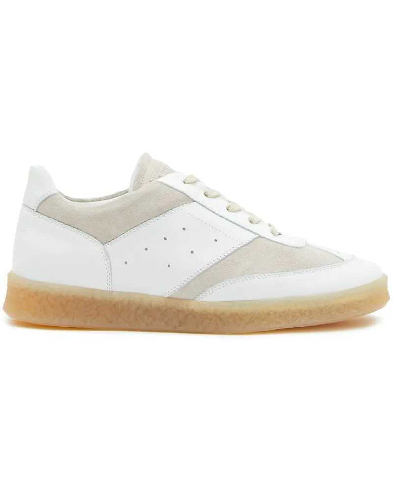 Maison Margiela 6 Court Sneakers - Weiß Weiß