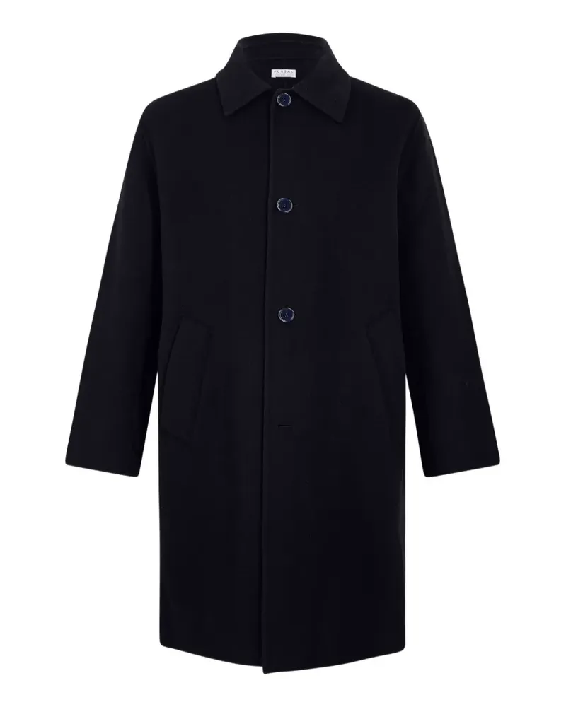 FURSAC button-up wool overcoat - Blau Blau