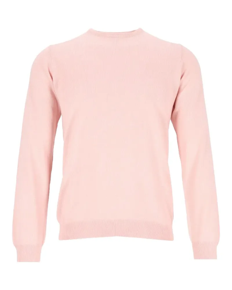 Al Duca D’Aosta 1902 crew-neck long-sleeve sweater - Rosa Rosa