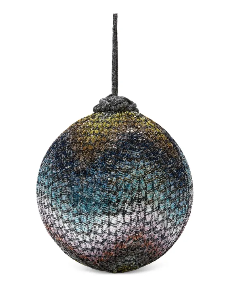 Missoni Home Salina Weihnachtsschmuck mit Pailletten - Schwarz Schwarz