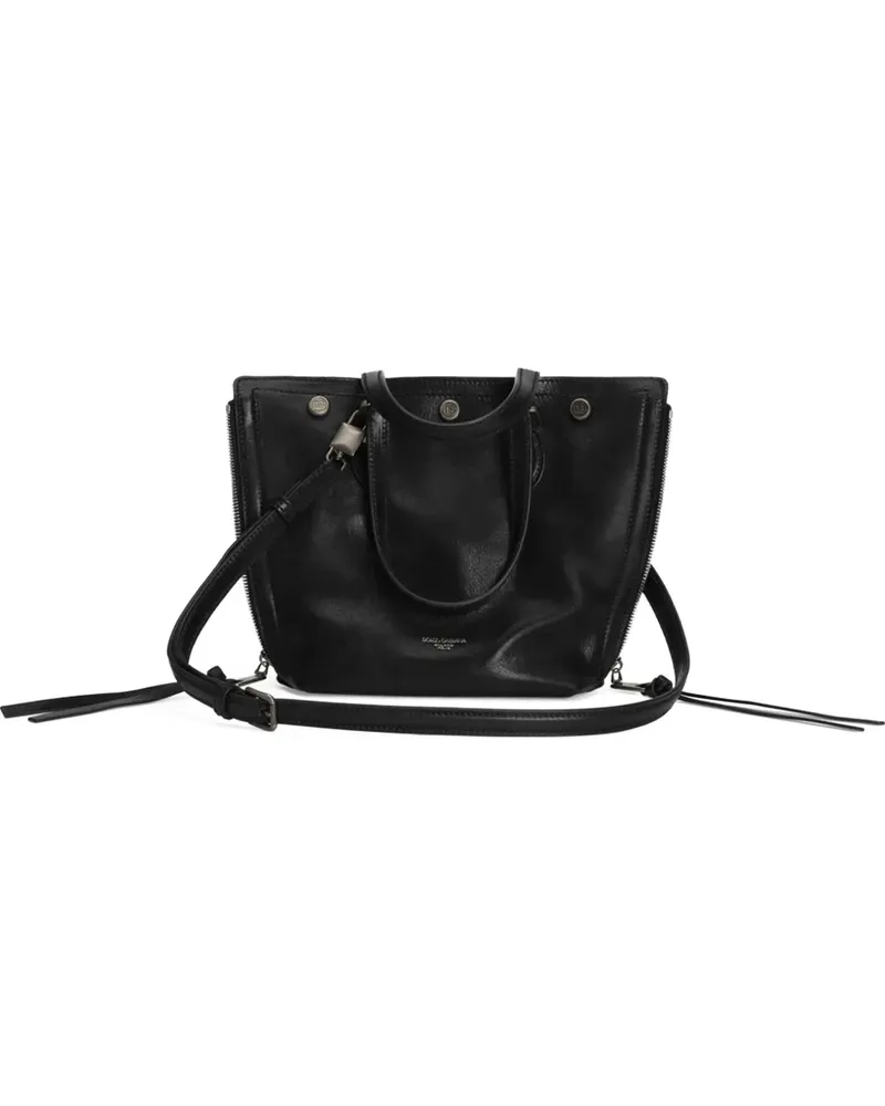 Dolce & Gabbana Atene Tote Bag - Schwarz Schwarz