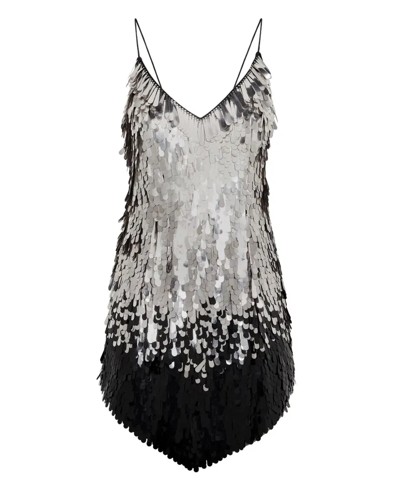 Philipp Plein Rückenfreies Minikleid - Schwarz Schwarz
