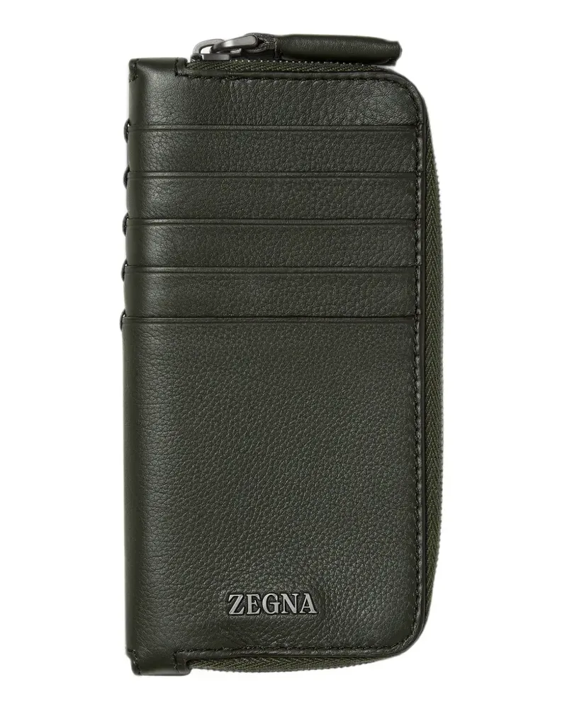 Ermenegildo Zegna Second Skin Kartenetui - Grün Grün