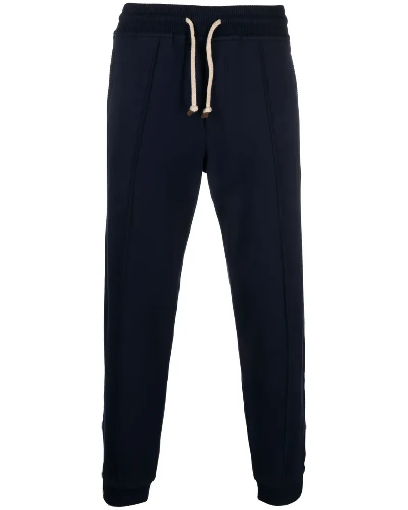 Brunello Cucinelli Jogginghose mit Kordelzug - Blau Blau