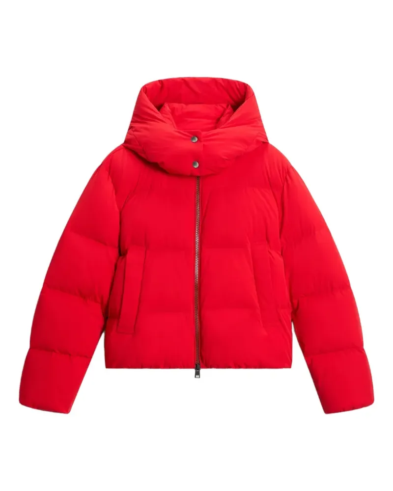 Woolrich Gesteppte Madison Kapuzenjacke - Rot Rot