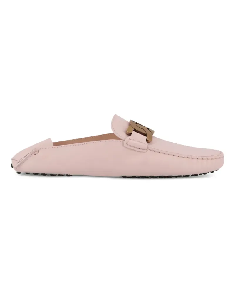 TOD'S Mules mit Kettendetail - Rosa Rosa