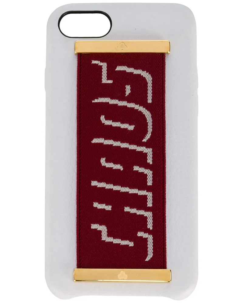 Chaos iPhone 7/8-Hülle mit Handriemen - Weiß Weiß