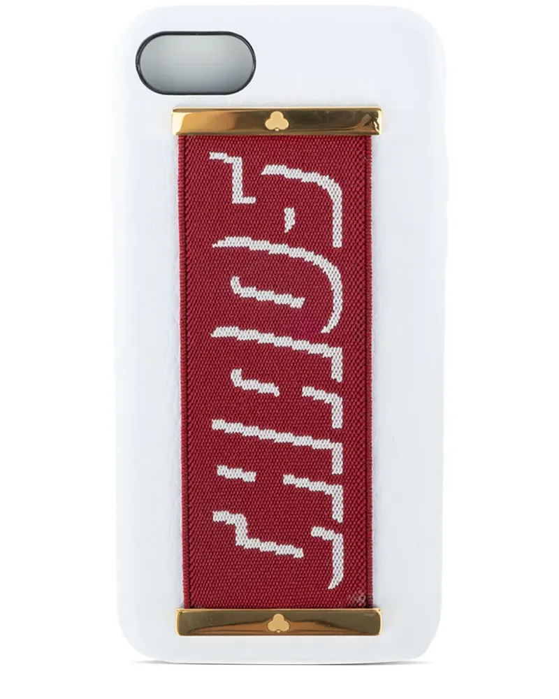 Chaos iPhone 7/8-Hülle mit Handriemen - Weiß Weiß