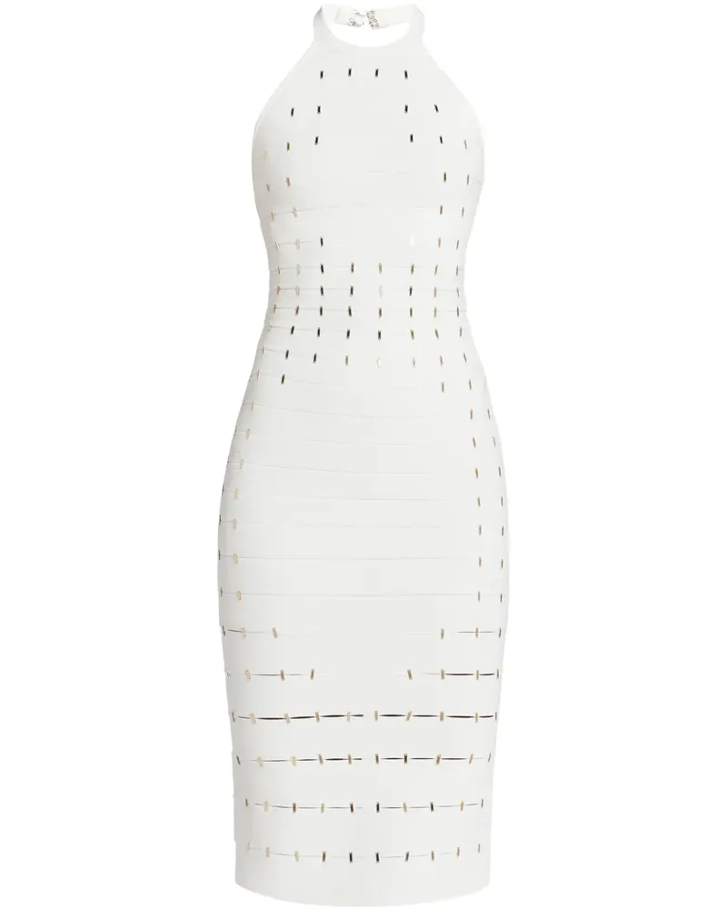 Hervé Léger Joanne Kleid - Weiß Weiß