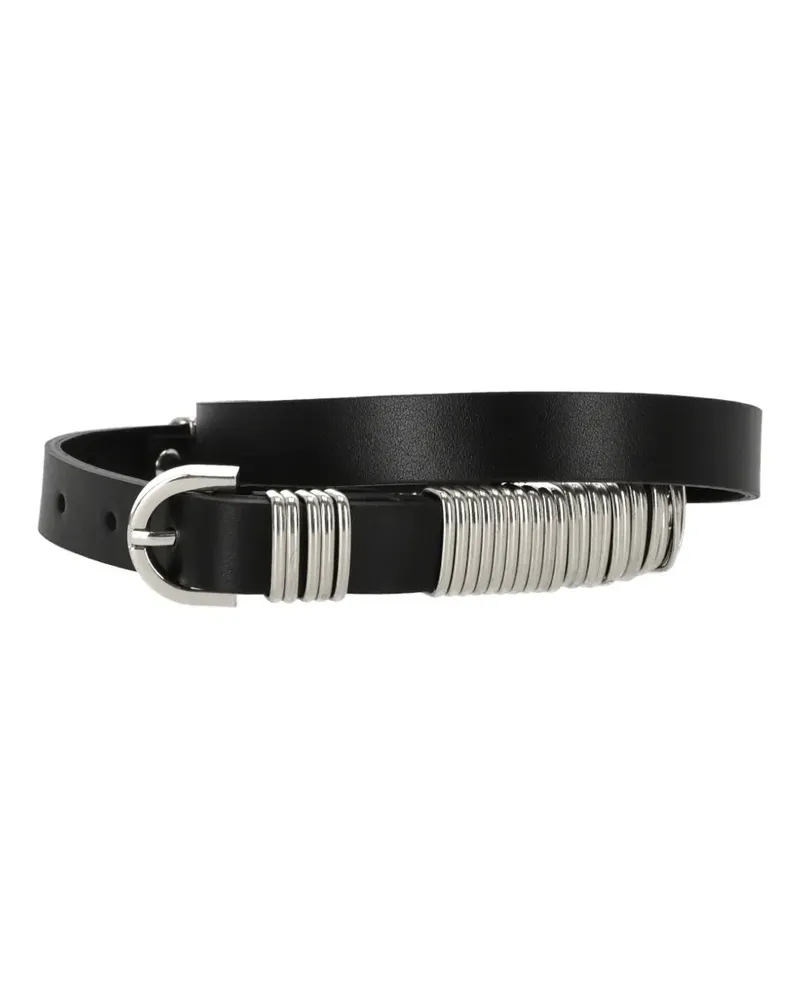 Federica Tosi Cindy buckle-fastening belt - Schwarz Schwarz