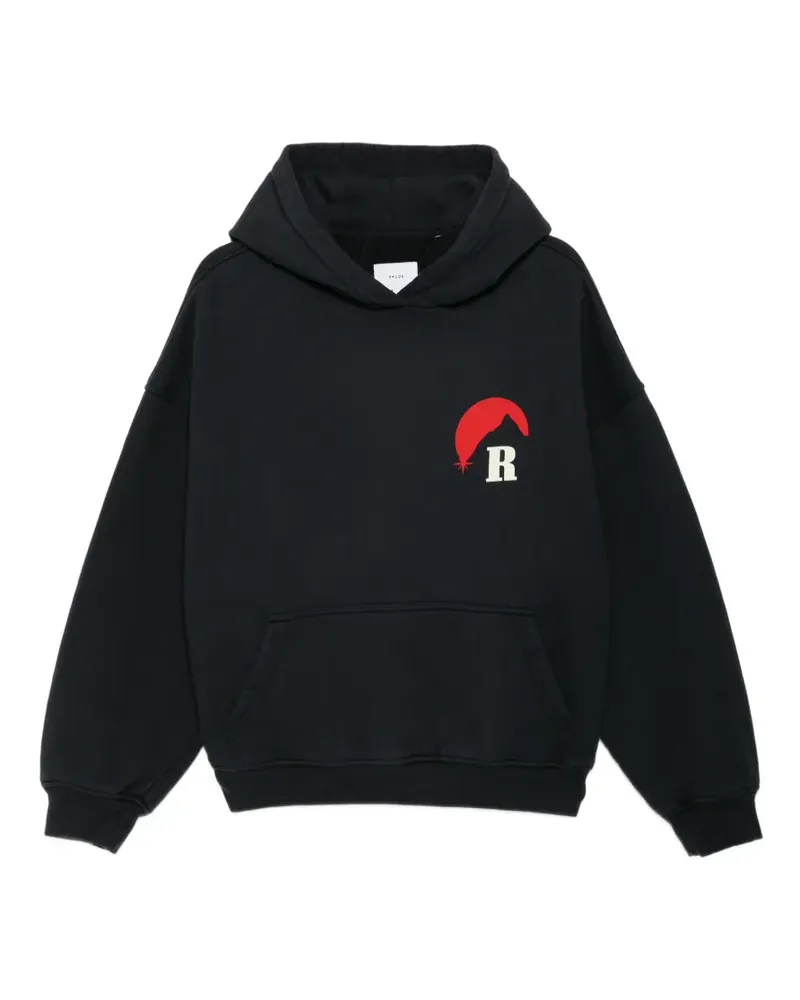 RHUDE Moonlight Regatta hoodie - Schwarz Schwarz