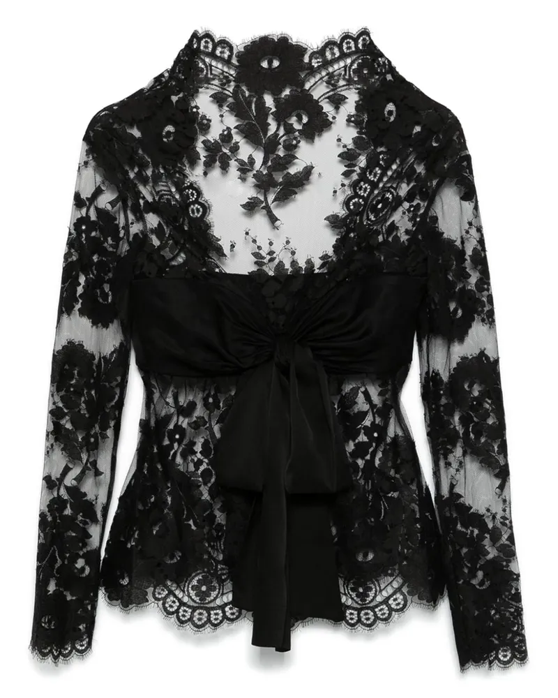 Zimmermann Illustration Bluse - Schwarz Schwarz