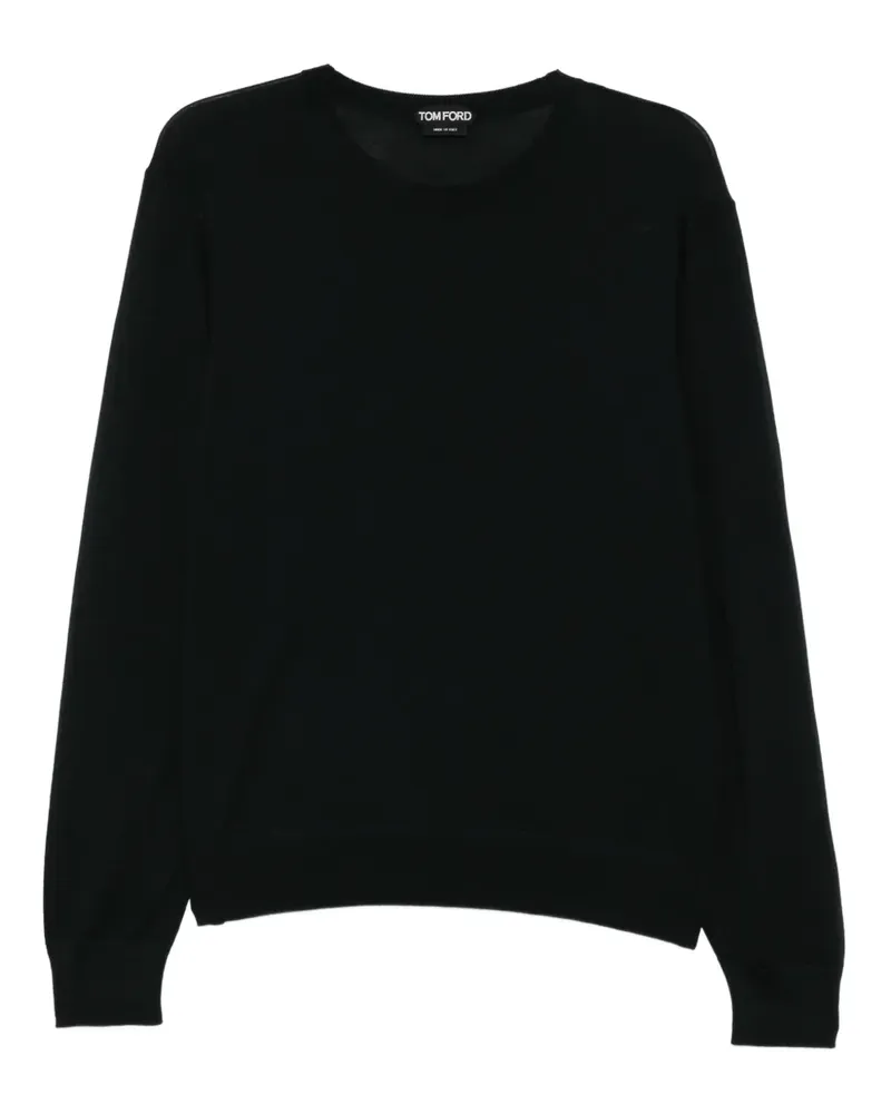 Tom Ford T-Shirt mit rundem Ausschnitt - Schwarz Schwarz