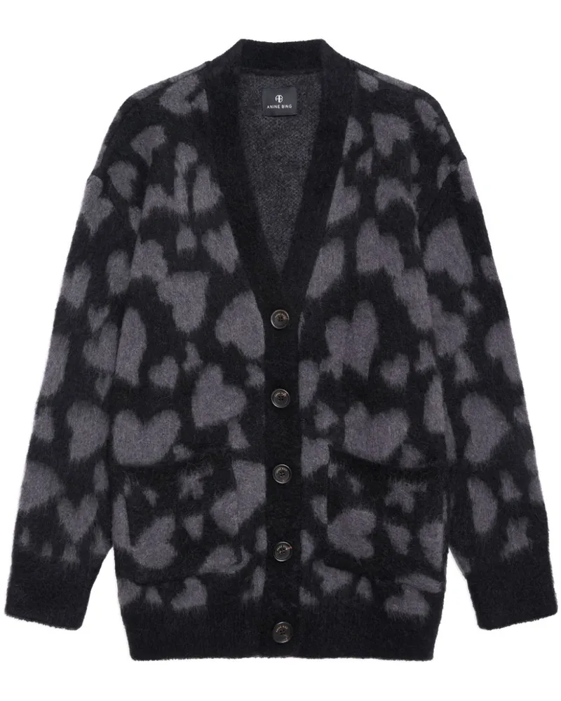 Anine Bing Banks Cardigan - Grau Grau