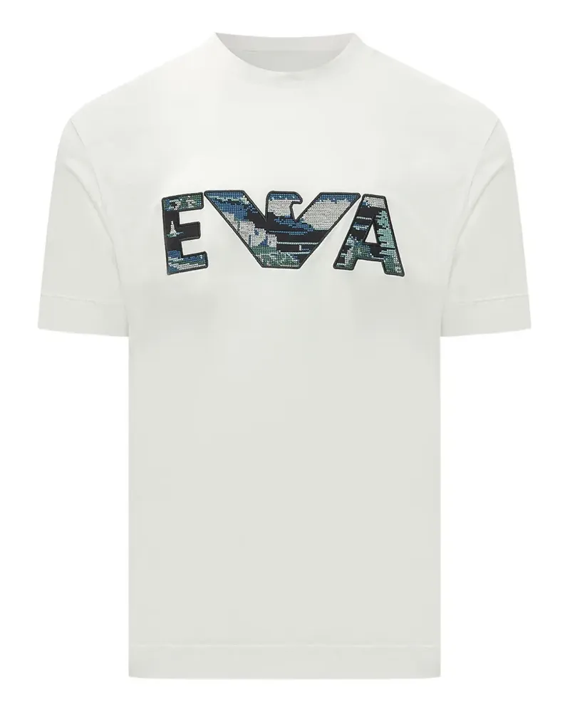 Emporio Armani logo T-shirt - Weiß Weiß