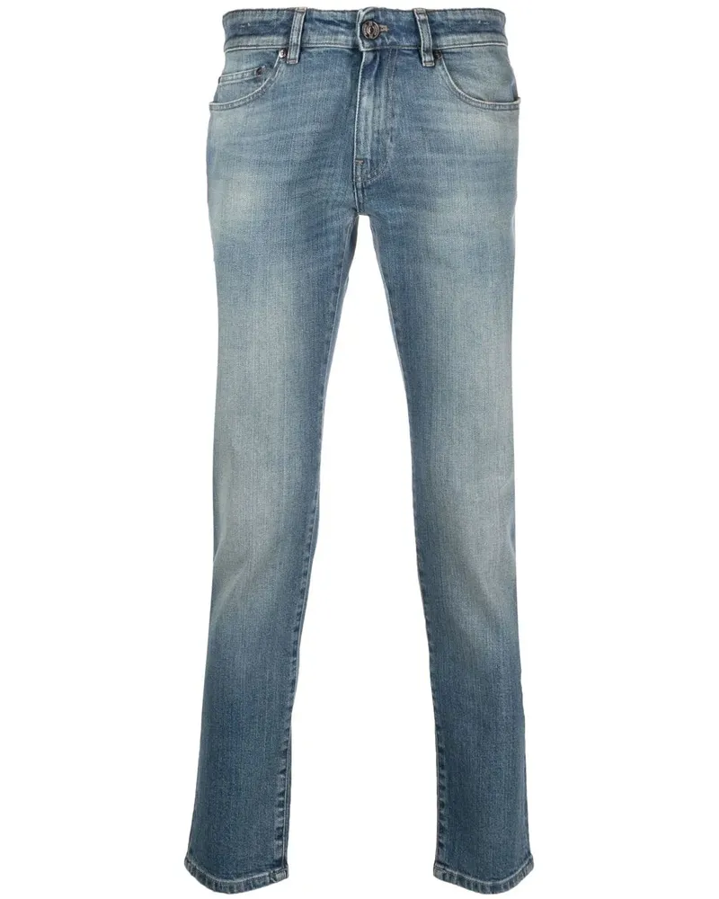 PT TORINO Halbhohe Slim-Fit-Jeans - Blau Blau