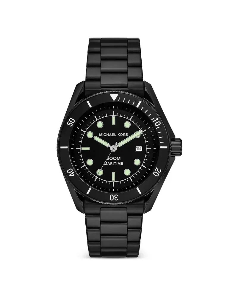 Michael Kors Maritime 42mm - Schwarz Schwarz