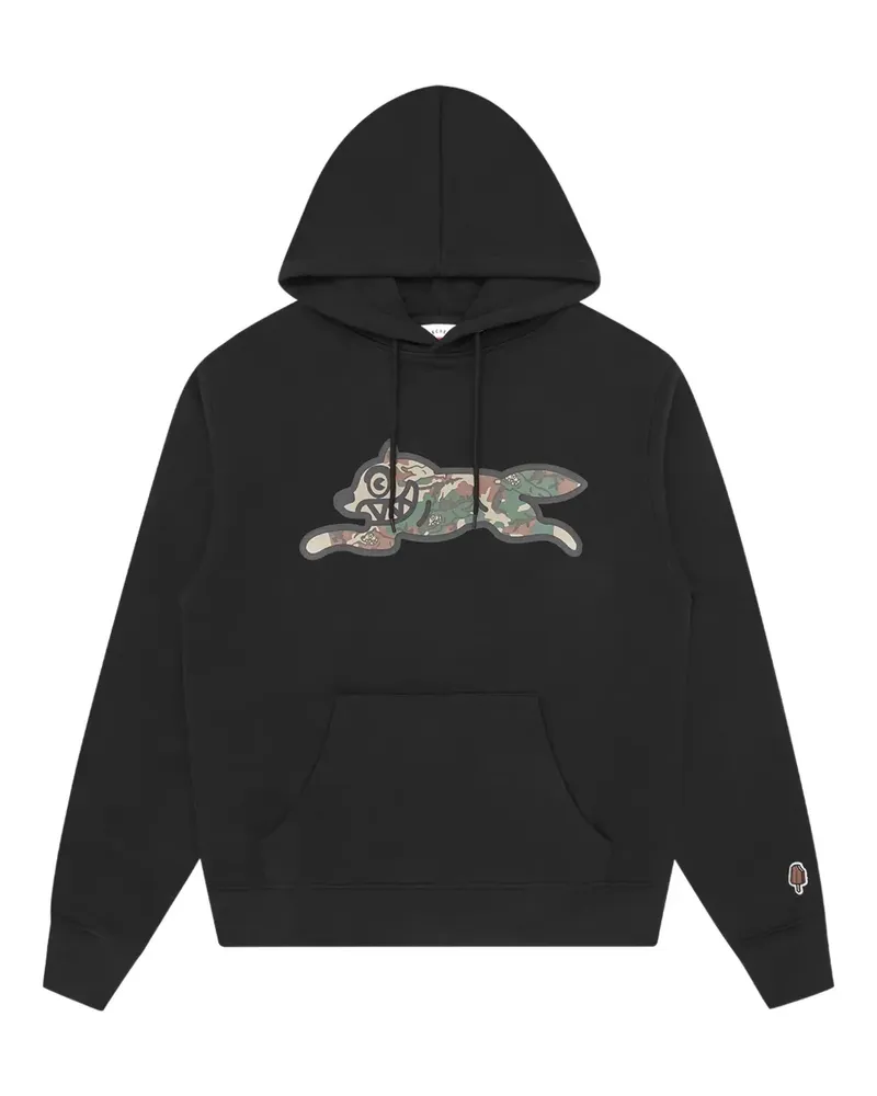 ICECREAM camouflage-print hoodie - Schwarz Schwarz