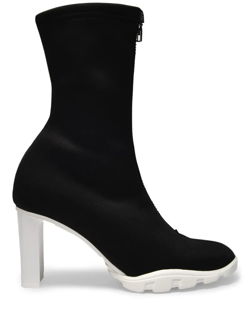 Alexander McQueen Scuba 85 Stiefel - Schwarz Schwarz