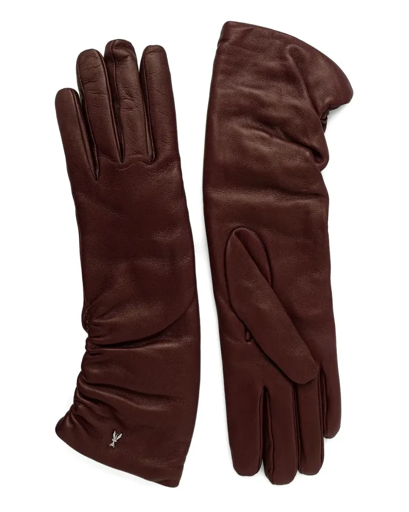 Patrizia Pepe Handschuhe aus Leder - Rot Rot