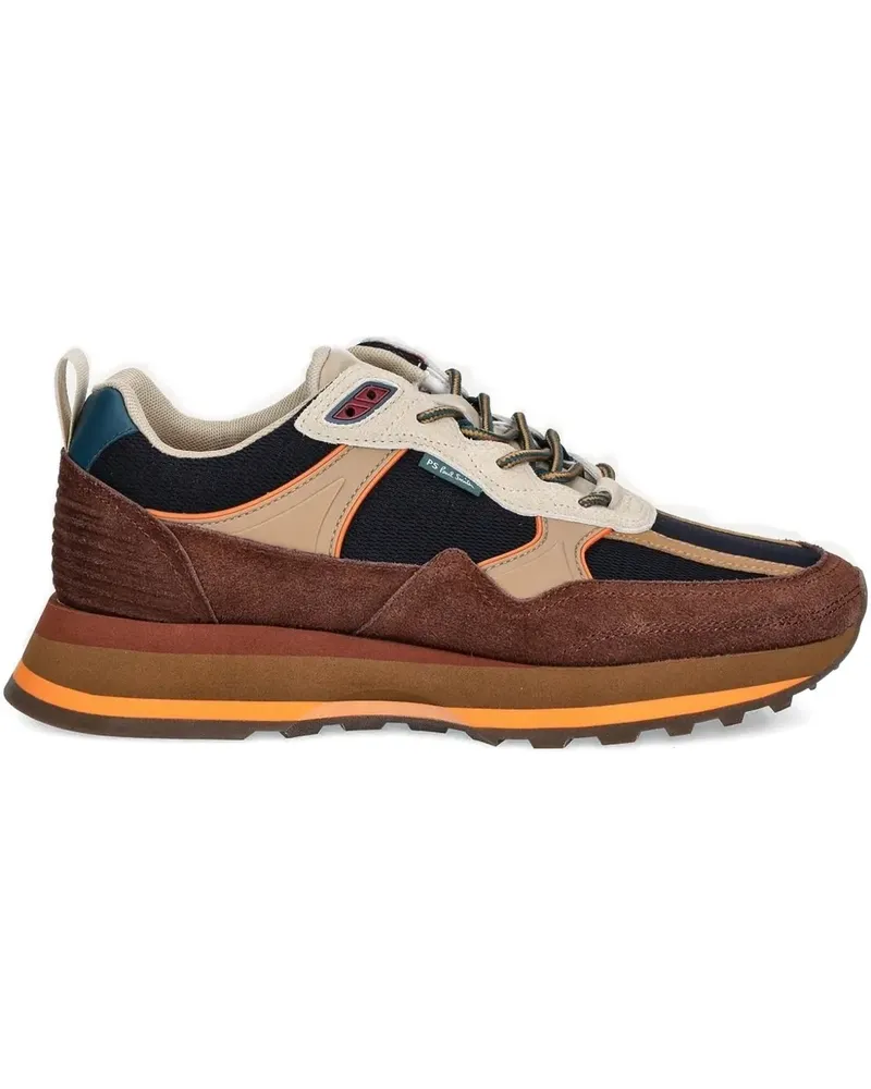Paul Smith BANKS Sneakers mit Wildledereinsätzen - Braun Braun