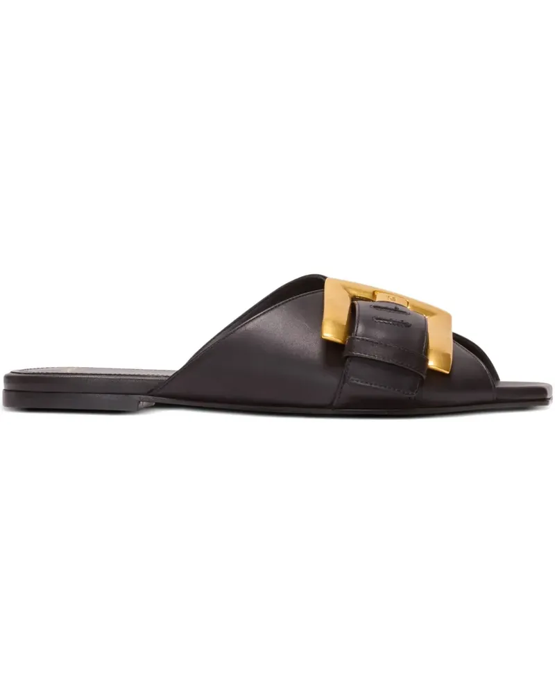 Balmain Anthem Sandalen - Schwarz Schwarz