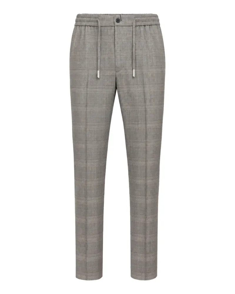 Billionaire Prince of Wales check track pants - Nude Nude