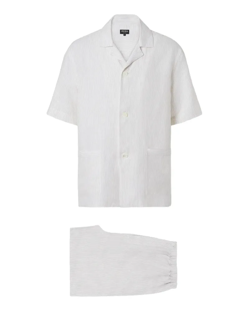 Ermenegildo Zegna Oasi Lino Pyjama - Nude Nude