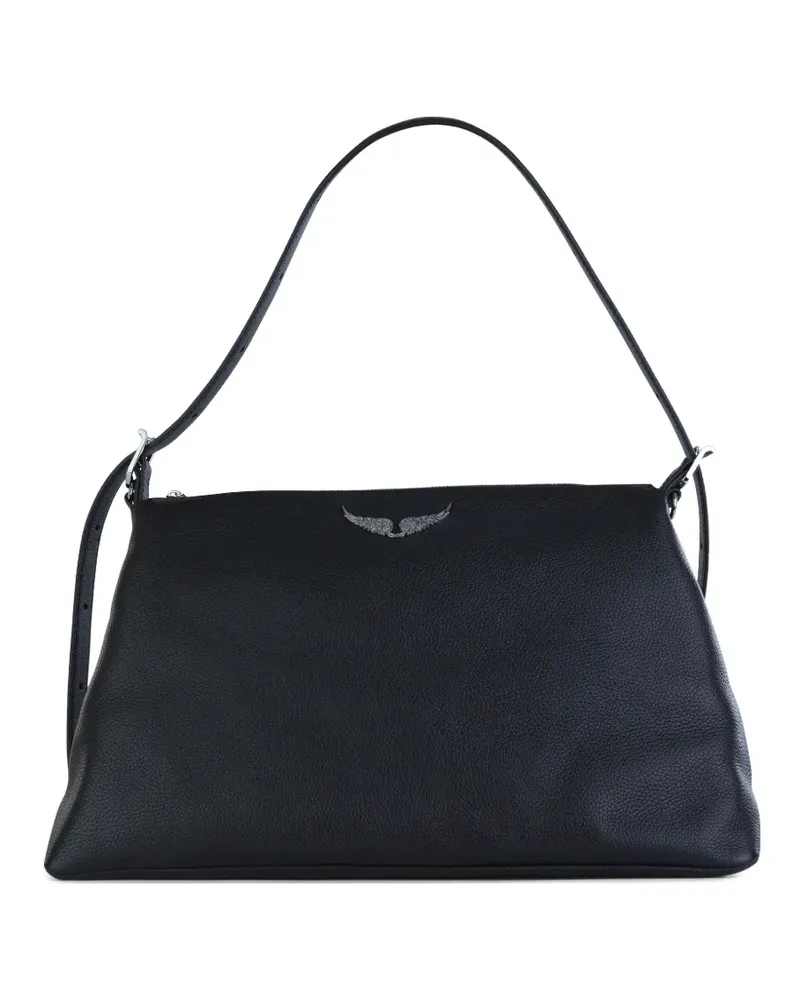 Zadig & Voltaire Jim wings chain shoulder bag - Schwarz Schwarz