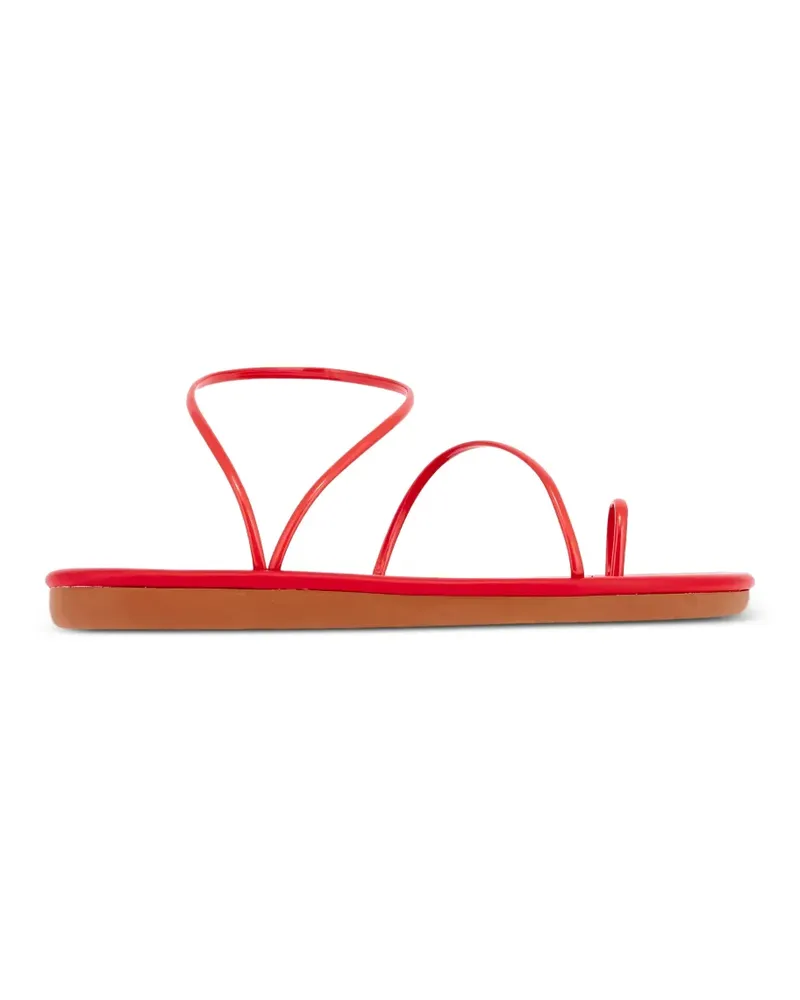Ancient Greek Sandals Kansiz Sandalen mit Riemen - Rot Rot