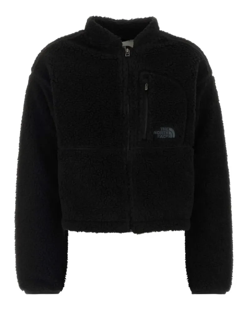 The North Face Jacke mit Teddy-Struktur - Schwarz Schwarz