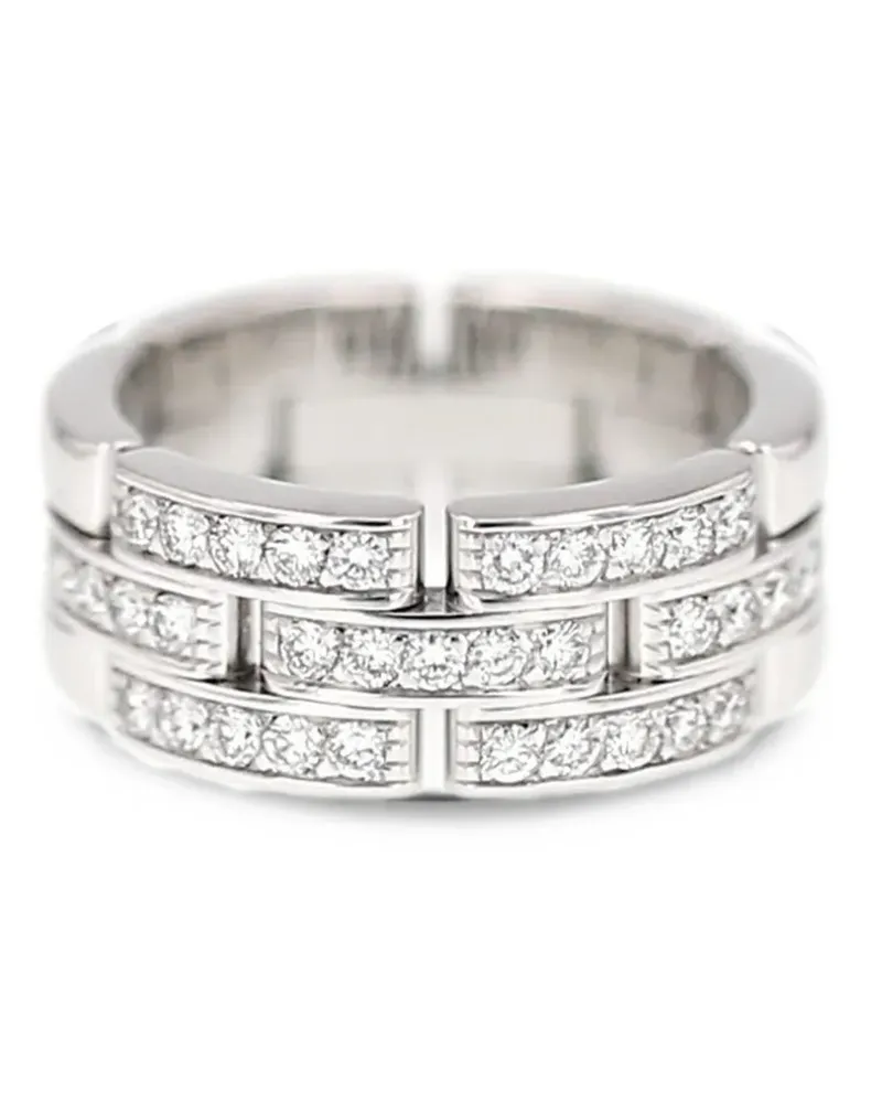 Cartier 2020s Maillon Panthère diamond ring - Silber Silber