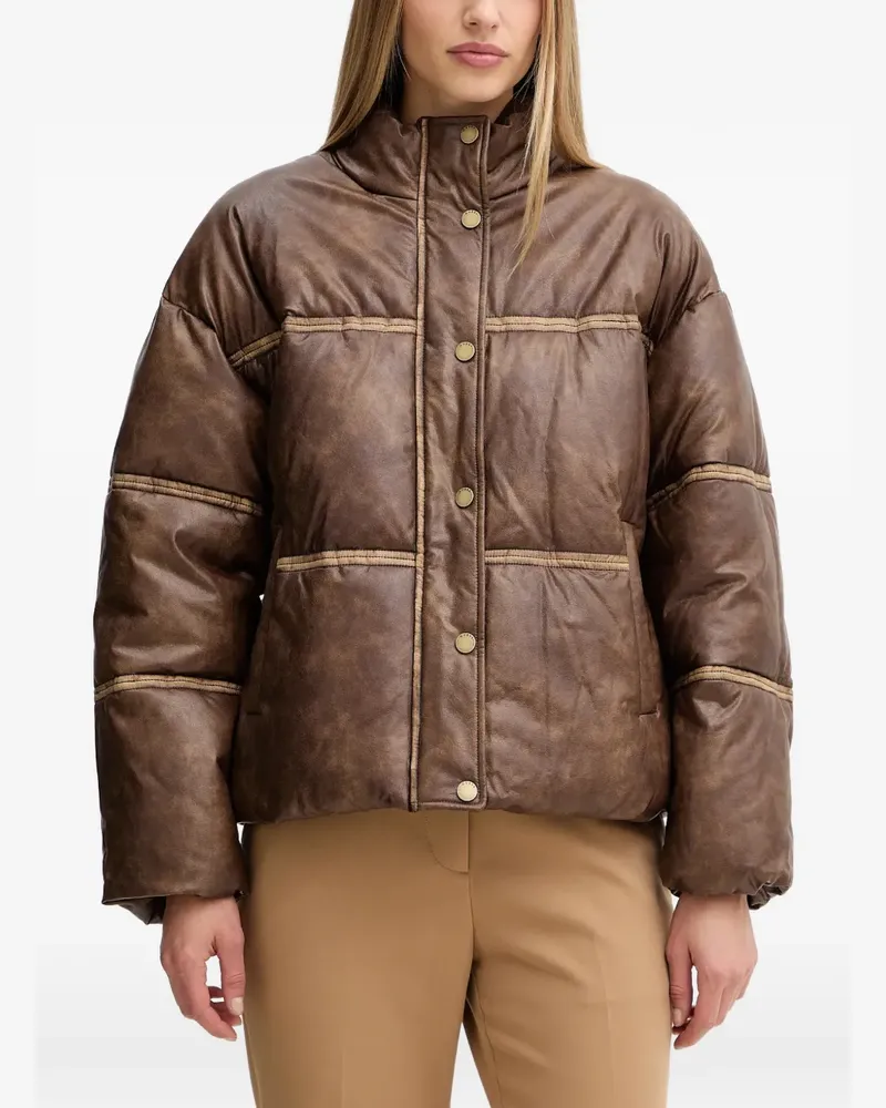 Guess stitched puffer jacket - Braun Braun