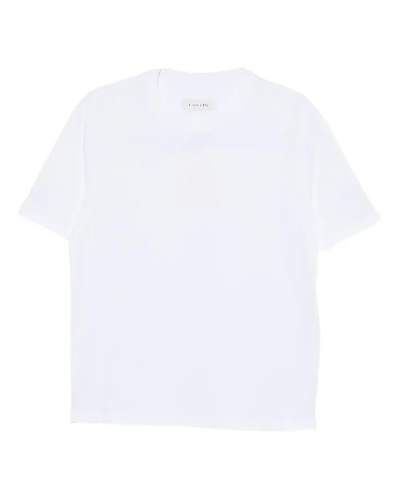 Lanvin crew-neck T-shirt - Weiß Weiß