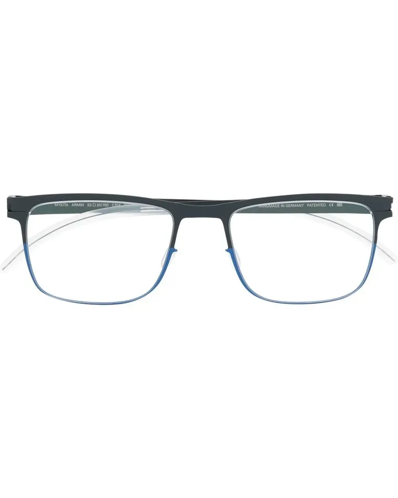 Mykita Armin Brille mit eckigem Gestell - Blau Blau