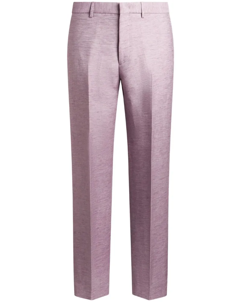 Etro Hose mit geradem Bein - Violett Violett