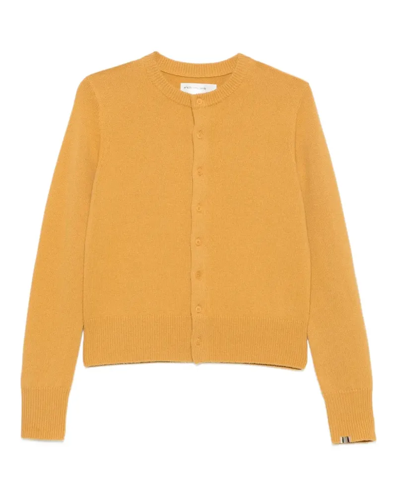 extreme cashmere Little Lamb cardigan - Gelb Gelb