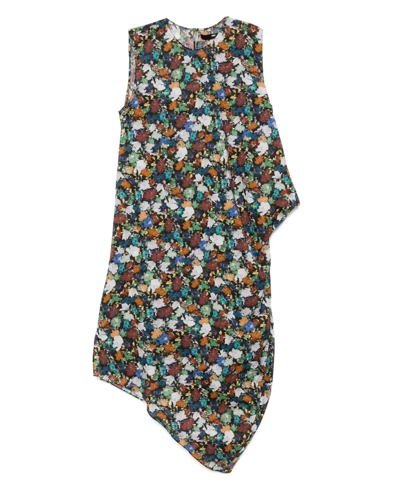 JNBY Kleid mit Blumen-Print - Schwarz Schwarz