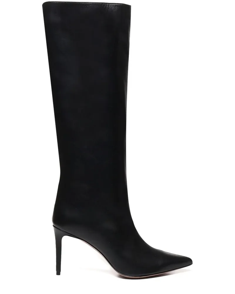 Giuliano Galiano Lara Stiefel 80mm - Schwarz Schwarz