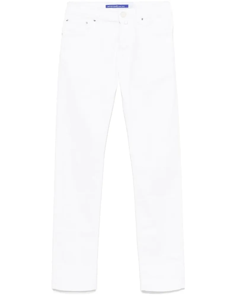 Jacob Cohën Bard Jeans - Weiß Weiß