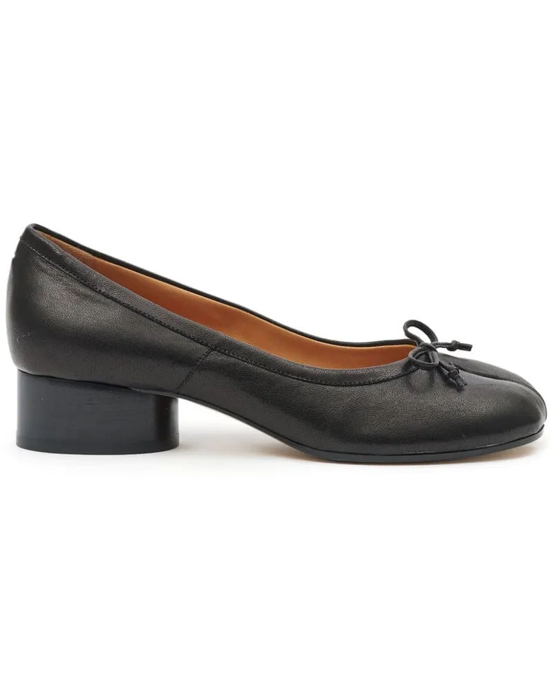 Maison Margiela Tabi Ballerina Pumps 30mm - Schwarz Schwarz