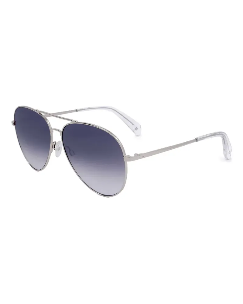 Rag & Bone pilot-frame sunglasses - Silber Silber