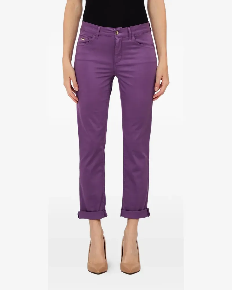 Liu Jo Hose mit Bündchen - Violett Violett