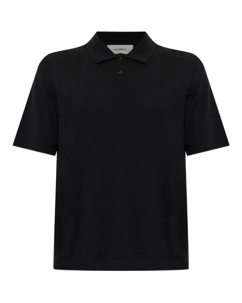 Lisa Yang Keir polo shirt - Schwarz Schwarz