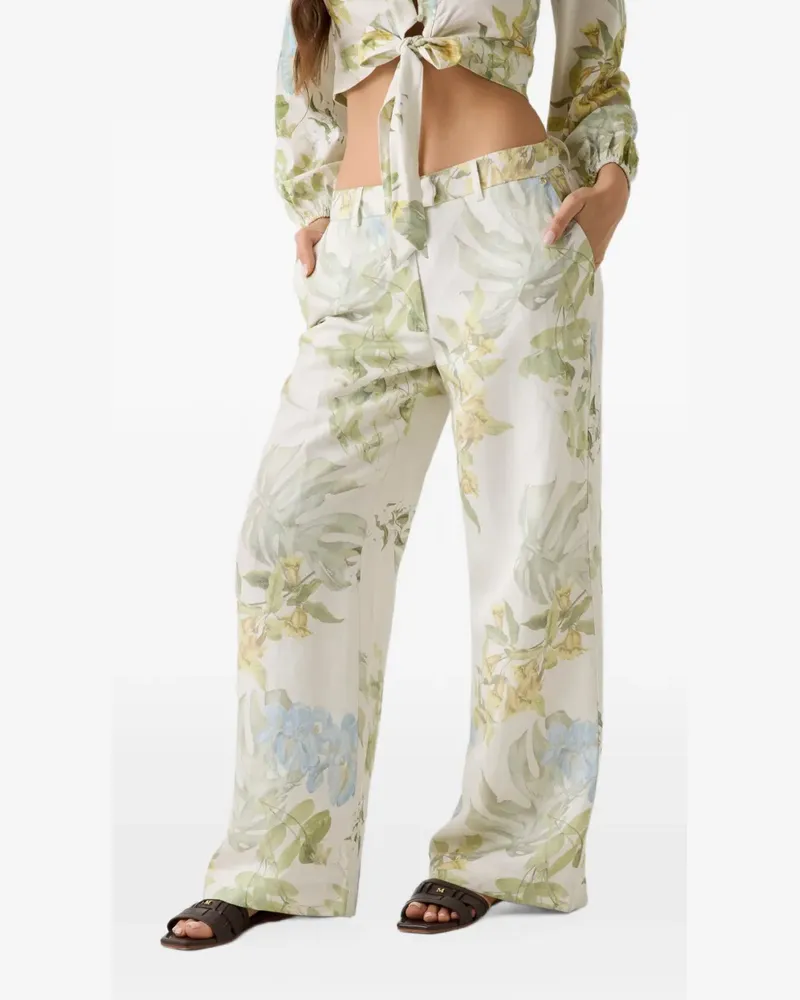 Guess Hose mit Print - Grün Grün
