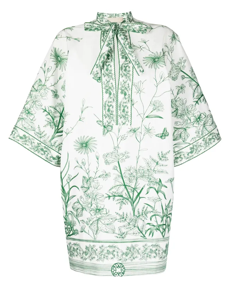 Elie Saab Bestickte Bluse - Weiß Weiß