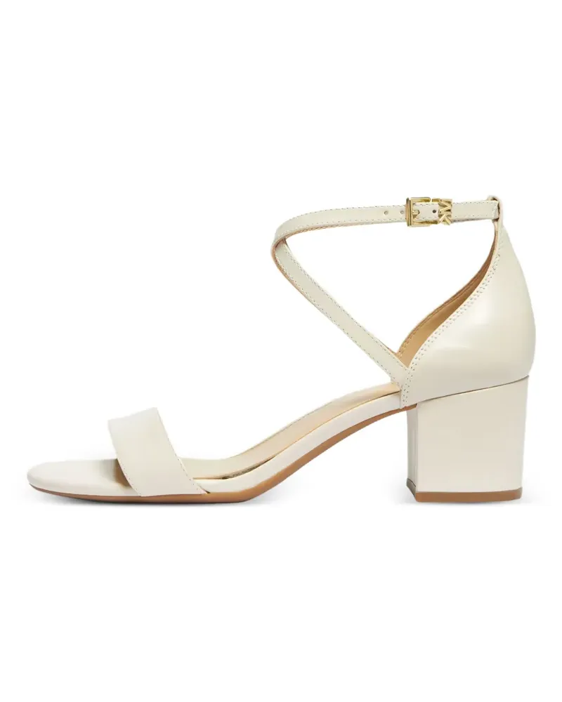 Michael Kors Sandalen mit überkreuzten Riemen - Nude Nude